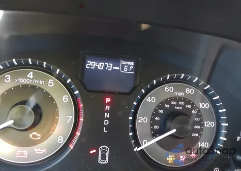 2011 Honda Odyssey Ex-L z USA, uszkodzony, nr VIN 5FNRL5H60BB026770